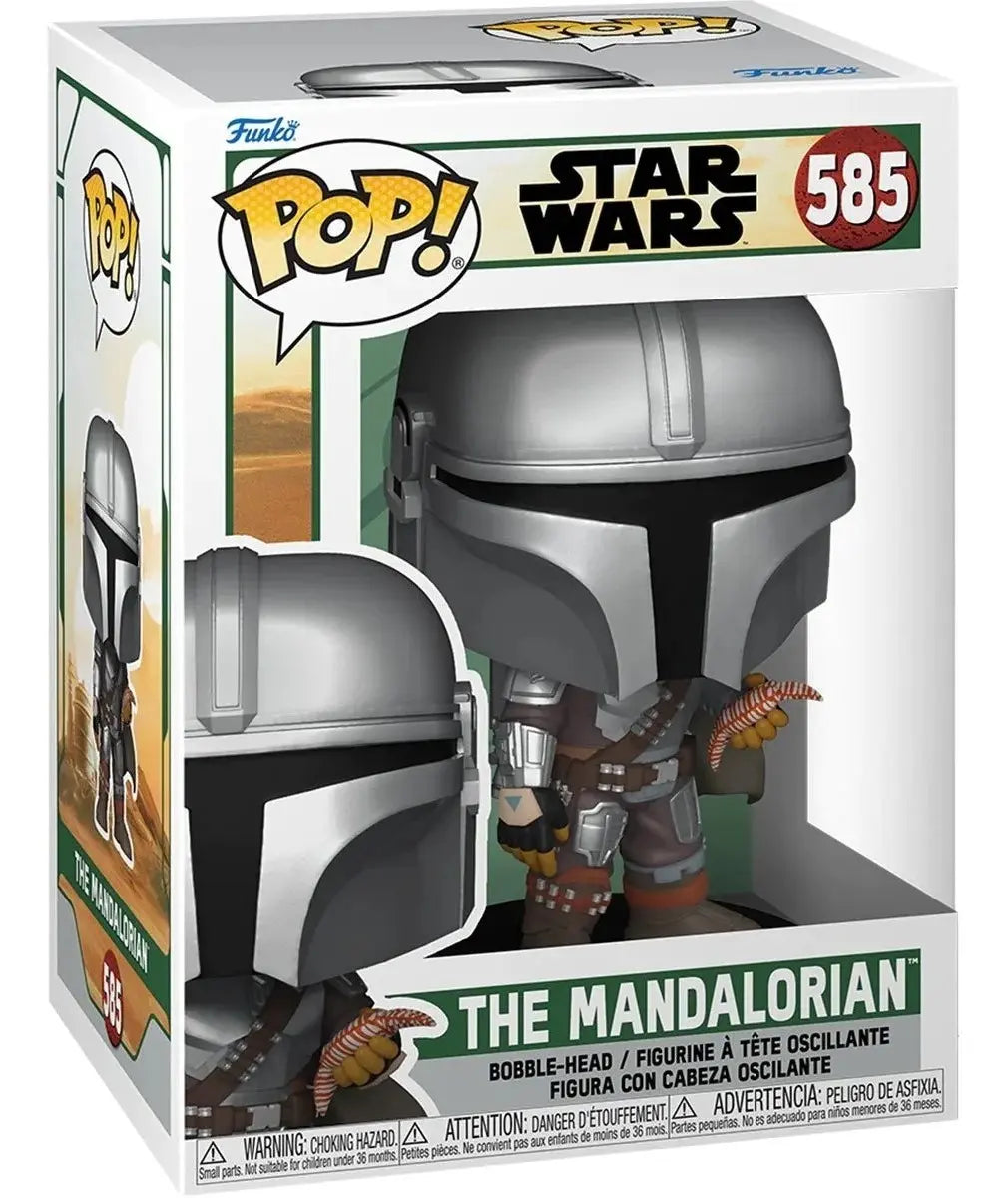Funko Pop! The Mandalorian - The Mandalorian With Pouch #585