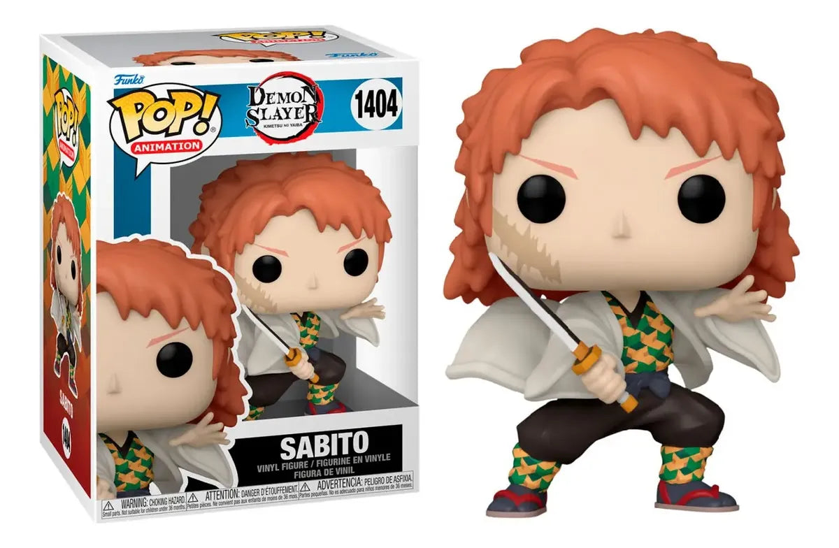 Funko Pop! Demon Slayer- Sabito Sin Mascara #1404