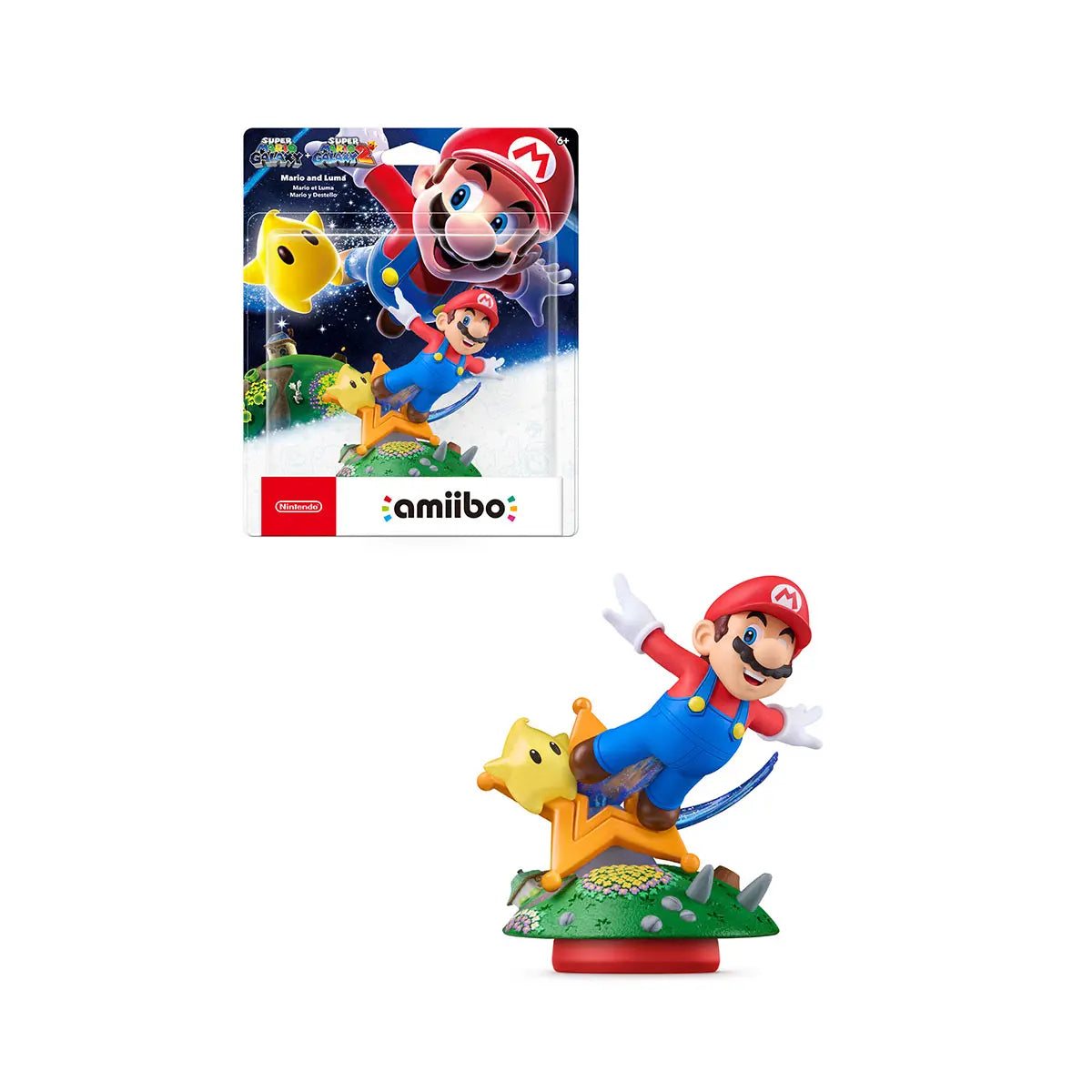 Amiibo Super Mario Galaxy Series - Mario And Luma