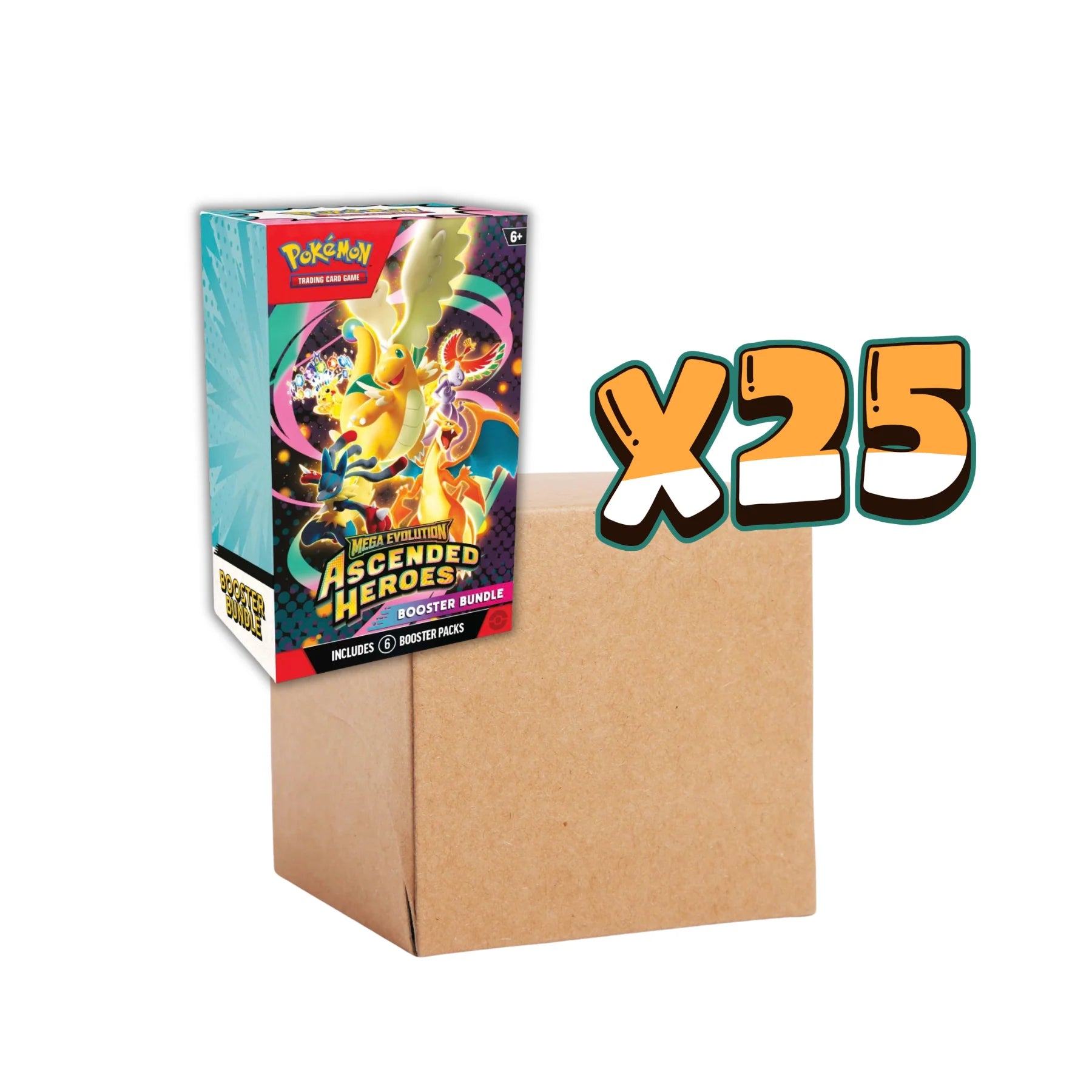 Pokemon Tcg Ascended Heroes - Booster Bundle CASE en Inglés