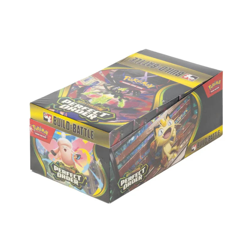 Pokemon Tcg Perfect Order - Build N Battle En Ingles Display